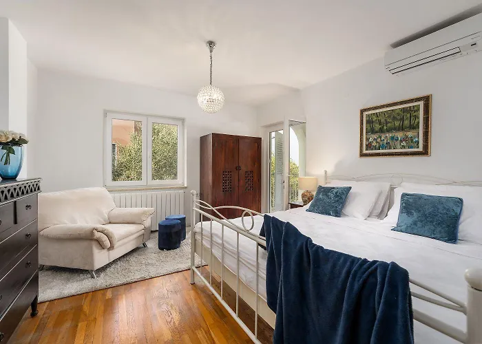 Hundefreundlliche Mit Privatpool, Panorama Meerblick, Outdoor-kueche, Babybett Feriehus Poreč