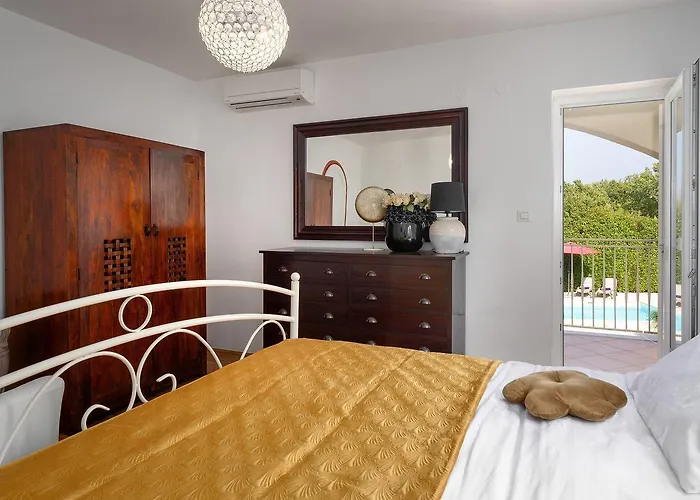 Hundefreundlliche Mit Privatpool, Panorama Meerblick, Outdoor-kueche, Babybett Nyaraló